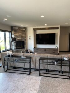 Rikkers Basement Entertainment Center